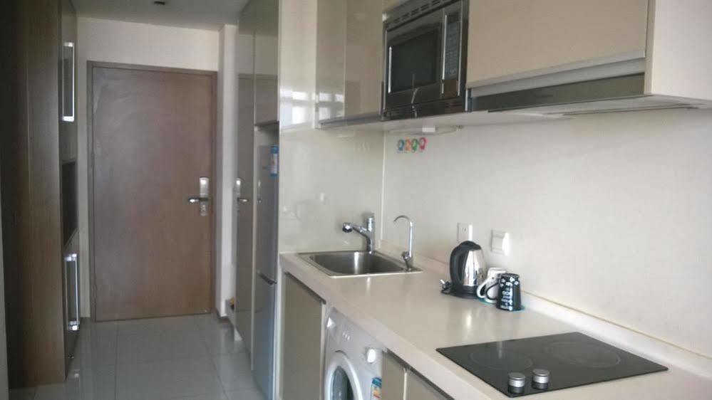 Tianjin Jinta Bangke Hotel Apartment Bagian luar foto